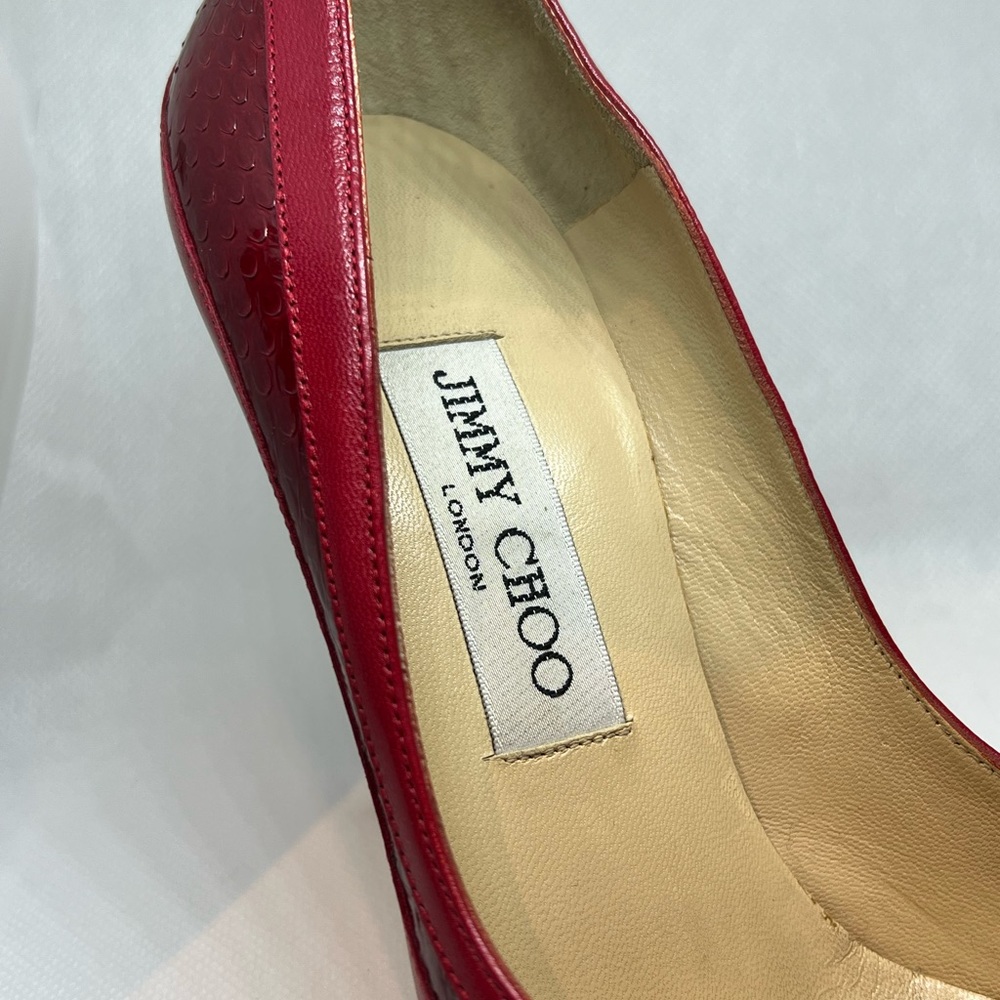 Red Jimmy Choo Sexy Red Pumps - image 6